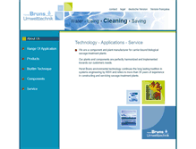 Tablet Screenshot of brunsumwelttechnik.de